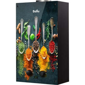Колонка газовая BALLU GWH 10 Fiery Glass Curry